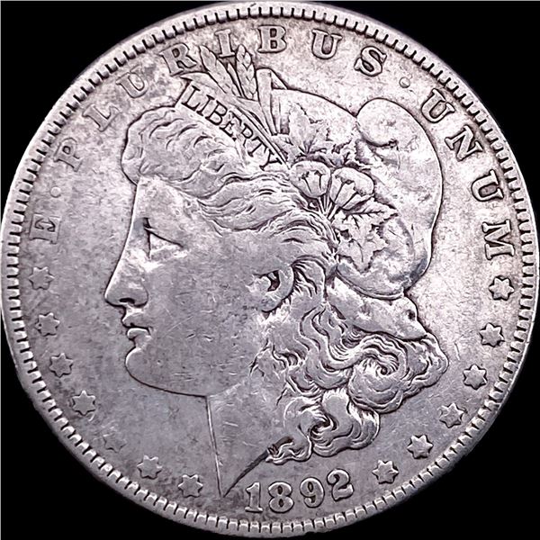 1892-O Silver Morgan Dollar LIGHTLY CIRCULATED