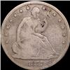 Image 1 : 1877 Seated Liberty Half Dollar NICELY CIRCULATED