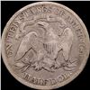 Image 2 : 1877 Seated Liberty Half Dollar NICELY CIRCULATED