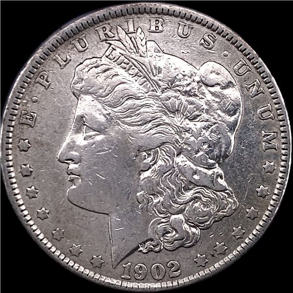1902 Morgan Silver Dollar NEARLY UNCIRCULATED