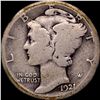 Image 1 : 1921 Silver Mercury Dime NICELY CIRCULATED