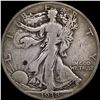 Image 1 : 1938-D Silver Walking Liberty Half Dollar LIGHTLY CIRCULATED