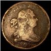 Image 1 : 1804 Copper Half Cent Draped Bust NICELY CIRCULATED