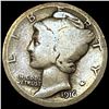Image 1 : 1916-D Mercury Dime NICELY CIRCULATED