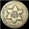Image 1 : 1852 Silver Three-Cent Piece NICELY CIRCULATED
