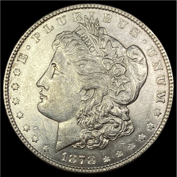1878 Silver Morgan Dollar CHOICE AU
