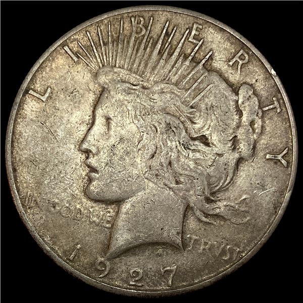 1927-S Silver Peace Dollar LIGHTLY CIRCULATED