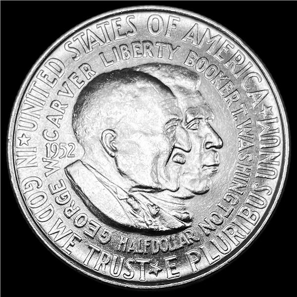 1952 Silver Half Dollar Booker T. Washington & George W. Carver UNCIRCULATED