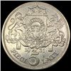 Image 2 : 1931 Latvia Silver 5 Lati CLOSELY UNCIRCULATED