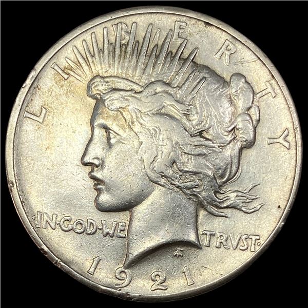 1921 Silver Peace Dollar CLOSELY UNCIRCULATED
