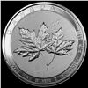 Image 2 : 2021 Silver 2 oz Canadian Maple Leaf $10 SUPERB GEM BU