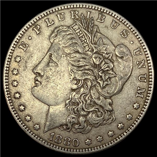 1880-S Silver Morgan Dollar NEARLY UNCIRCULATED