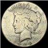 Image 1 : 1928 Silver Peace Dollar LIGHTLY CIRCULATED