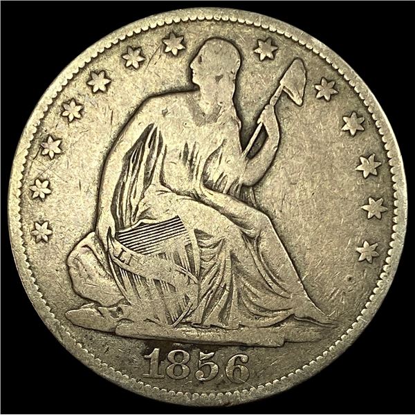 1856-O Silver Half Dollar NICELY CIRCULATED