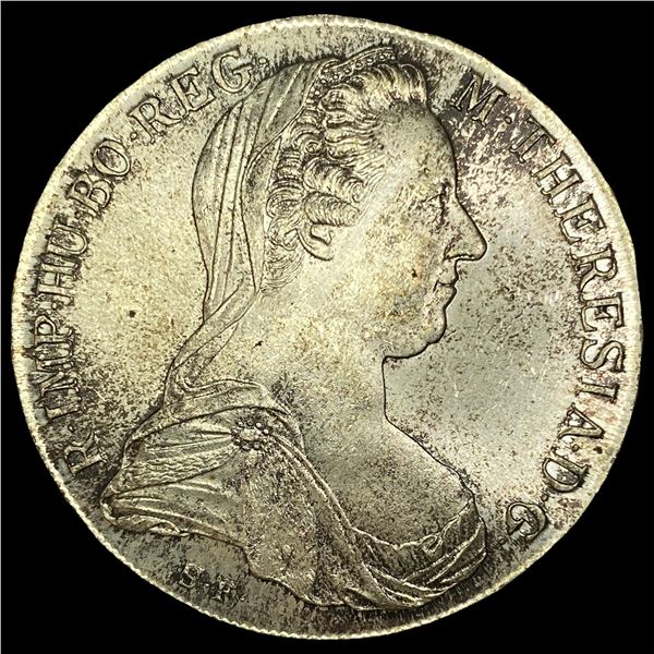 Maria Theresa Thaler Silver 1780. CHOICE BU