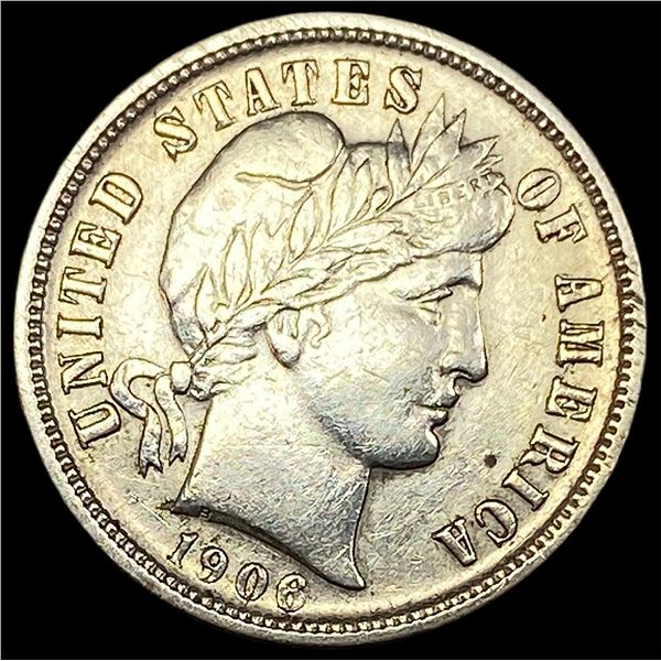 1906-O Silver Barber Dime CLOSELY UNCIRCULATED