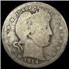 Image 1 : 1914 Barber Silver Quarter NICELY CIRCULATED