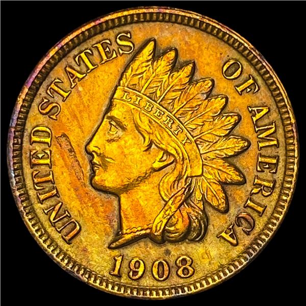 1908-S Indian Head Cent CLOSELY UNCIRCULATED