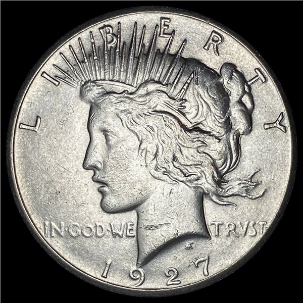 1927 Silver Peace Dollar CLOSELY UNCIRCULATED