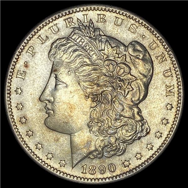 1890-S Silver Morgan Dollar CHOICE AU