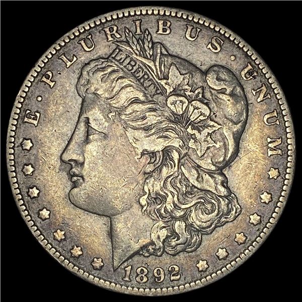1892-O Morgan Silver Dollar LIGHTLY CIRCULATED