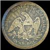Image 2 : 1853 Arrows Seated Liberty Quarter NICELY CIRCULATED