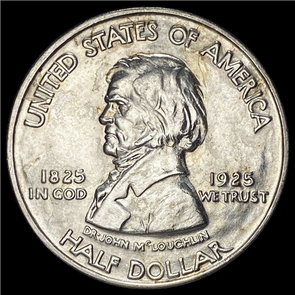 1925 Silver Half Dollar Fort Vancouver UNCIRCULATED
