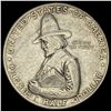 Image 1 : 1920 Silver Pilgrim Tercentenary Half Dollar NEARLY UNCIRCULATED