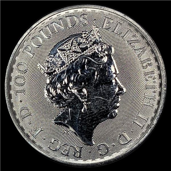 2022 Platinum 1 oz Britannia Â£100 SUPERB GEM BU