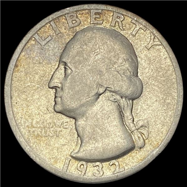 1932-S Washington Silver Quarter LIGHTLY CIRCULATED