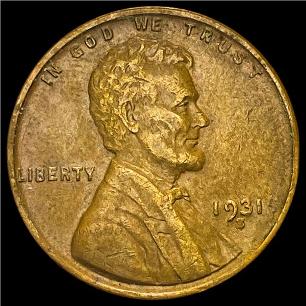 1931-S Lincoln Wheat Cent NEARLY UNCIRCULATED