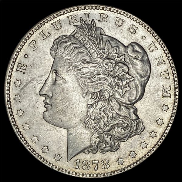 1878 Silver Morgan Dollar CLOSELY UNCIRCULATED