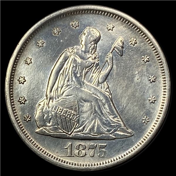 1875-S Silver Twenty Cents HIGH GRADE