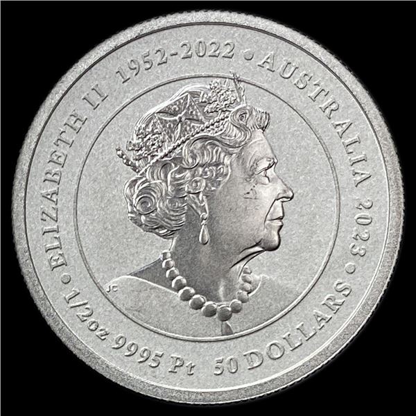 2023 Australia 1/2 oz Platinum 50 Dollars Barn Owl SUPERB GEM BU