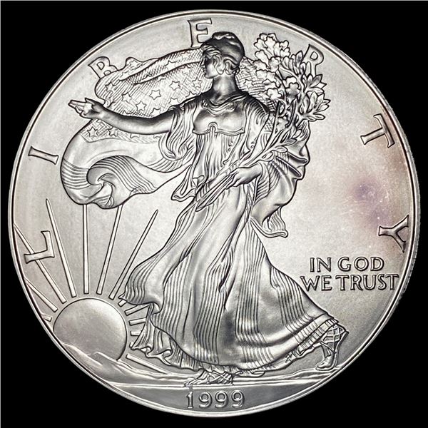 1999 Silver American Eagle $1 SUPERB GEM BU