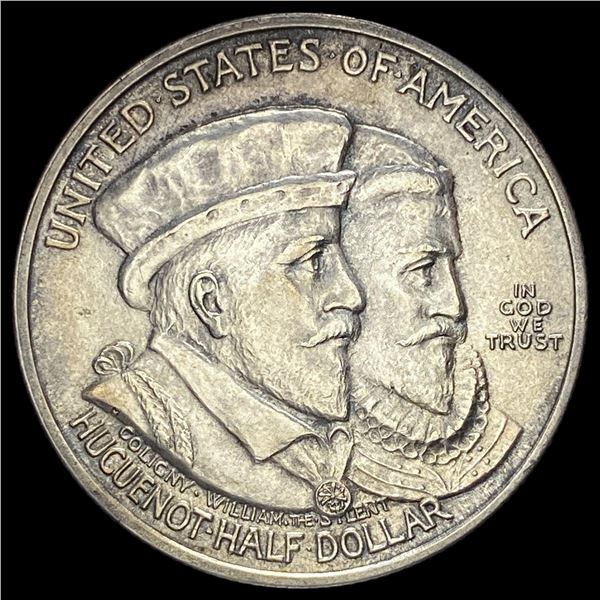 1924 Silver Huguenot-Walloon Half Dollar UNCIRCULATED