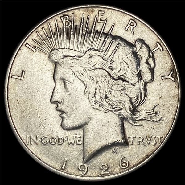 1926-D Silver Peace Dollar CLOSELY UNCIRCULATED