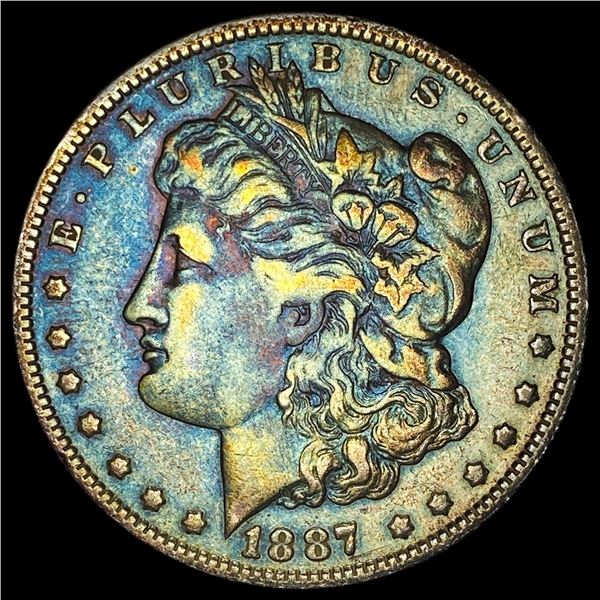 1887-O Silver Morgan Dollar LIGHTLY CIRCULATED