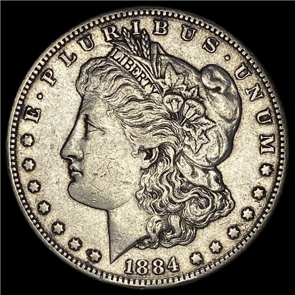 1884-S Silver Morgan Dollar NEARLY UNCIRCULATED