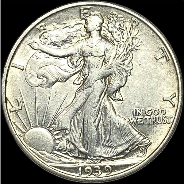 1939 Walking Liberty Half Dollar CLOSELY UNCIRCULATED