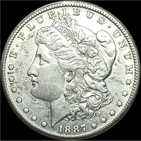 1887 Morgan Silver Dollar CLOSELY UNCIRCULATED