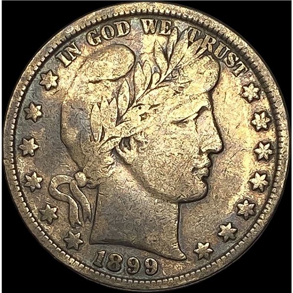 1899 Barber Half Dollar NICELY CIRCULATED