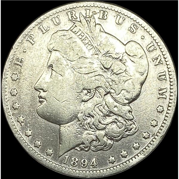 1894-O Silver Morgan Dollar LIGHTLY CIRCULATED
