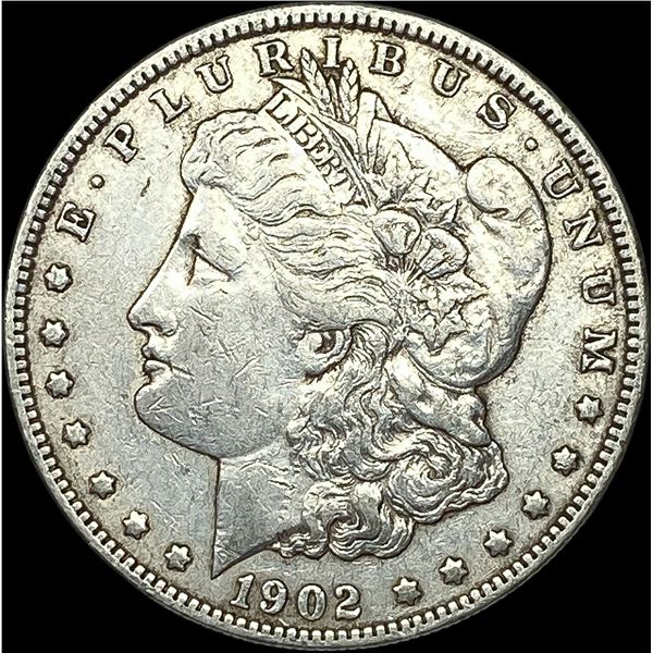 1902 Morgan Silver Dollar NEARLY UNCIRCULATED