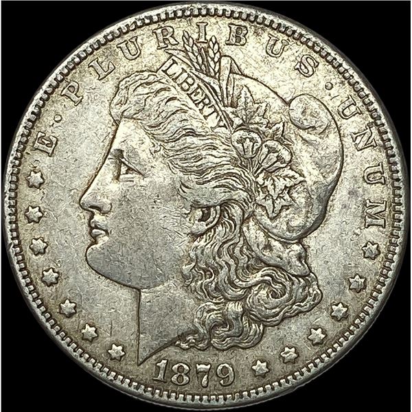 1879 Silver Morgan Dollar NEARLY UNCIRCULATED