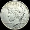 Image 1 : 1934 Silver Peace Dollar LIGHTLY CIRCULATED