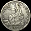 Image 1 : 1877-S Silver Trade Dollar LIGHTLY CIRCULATED