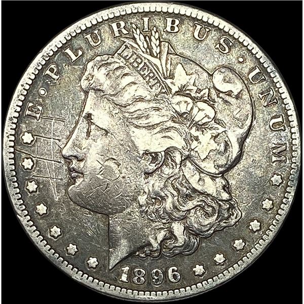 1896 Silver Morgan Dollar NICELY CIRCULATED