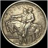 Image 1 : 1925 Stone Mountain Silver Half Dollar NEARLY UNCIRCULATED