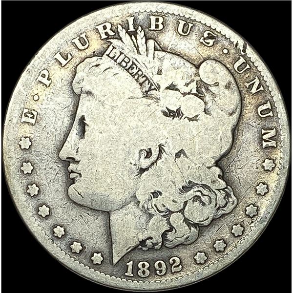 1892 Silver Morgan Dollar NICELY CIRCULATED